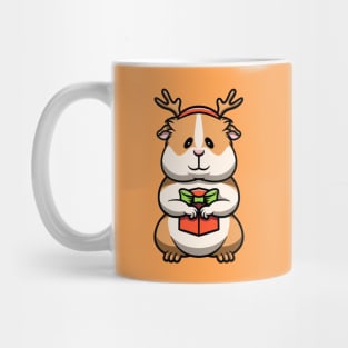 Cute Christmas Guinea Pig Mug